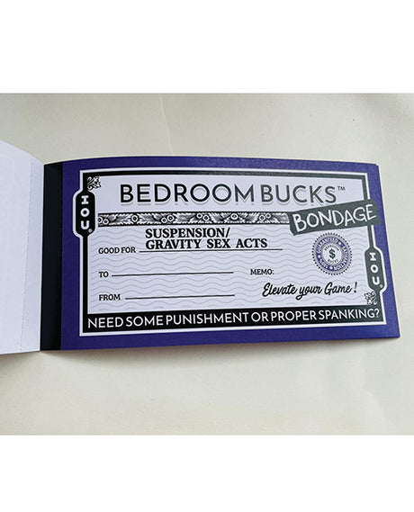 Ball & Chain Bedroom Bondage Bucks — Play Coupon Set