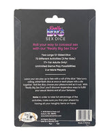 Ball & Chain Really Big Sex Dice — Two 12-Sided Adult Game