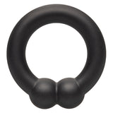 CalExotics Alpha Liquid Silicone Muscle Ring — Black (1.5") - SE1492102