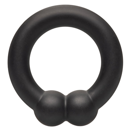 CalExotics Alpha Liquid Silicone Muscle Ring — Black (1.5") - SE1492102
