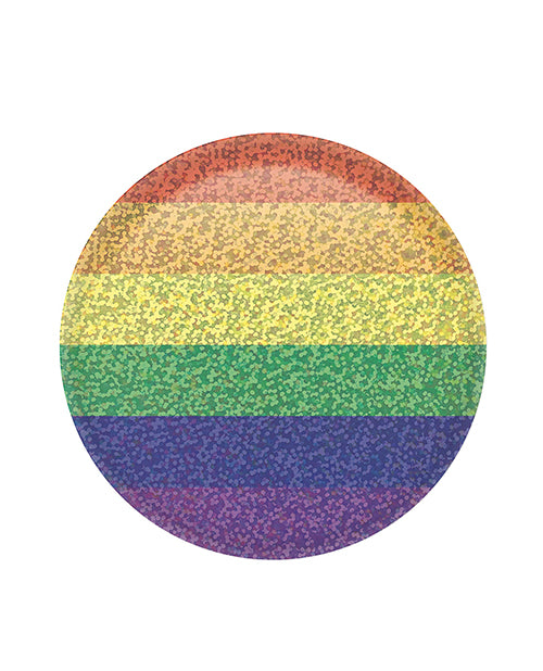 Rainbow Button by Beistle