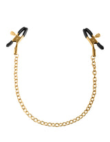 Fetish Fantasy Gold Chain Nipple Clamps - Gold by Pipedream