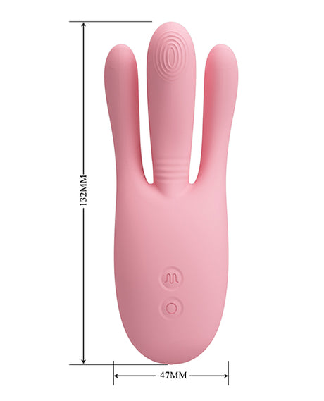 Pretty Love Diego Nodding Vibrator — Pink