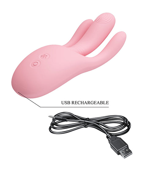 Pretty Love Diego Nodding Vibrator — Pink