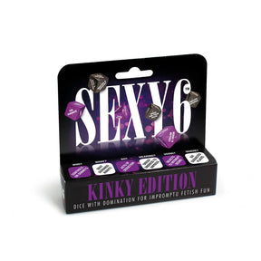 Creative Conceptions Sexy 6 Kinky Edition Dice Game - CC-USS6K