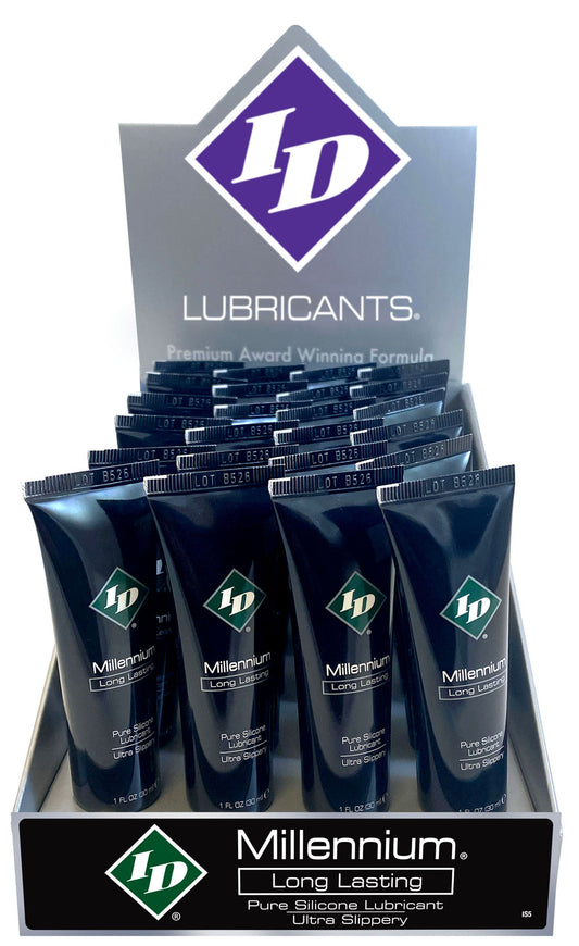 I.D. Lubricants I.D. Millennium Silicone Lubricant — 24 x 1 fl oz Tubes - ID-IDDDMLT1CY