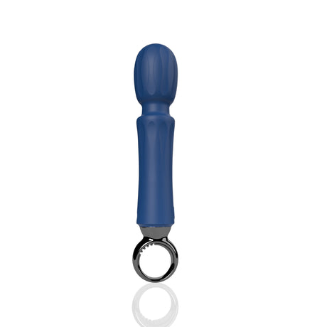 Screaming O Primo Wand Rechargeable Vibrator — Blueberry, 7.5" - AP1-BB