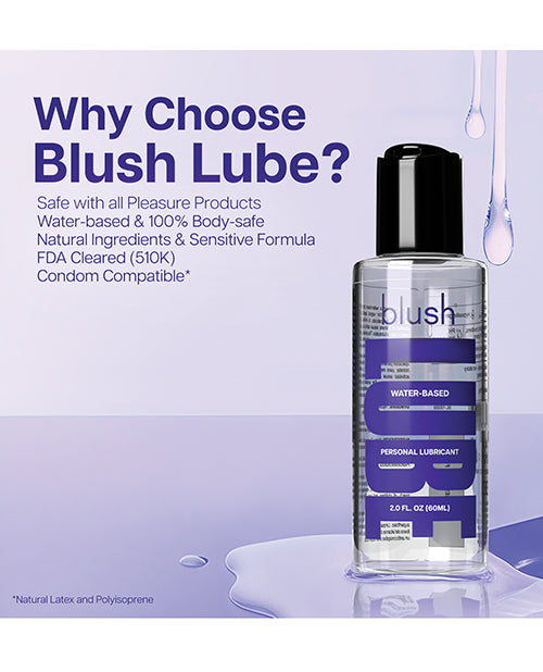 Blush Water-Based Personal Lubricant, 2 oz