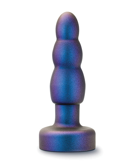 Anal Adventures Matrix Kinetik Remote Anal Plug — Space Age Blue, 5.75 in