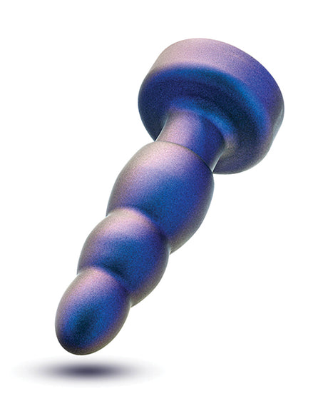 Anal Adventures Matrix Kinetik Remote Anal Plug — Space Age Blue, 5.75 in