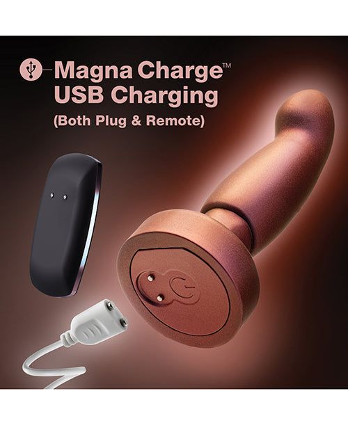 Anal Adventures Matrix Bionic Anal Plug, Cosmic Copper