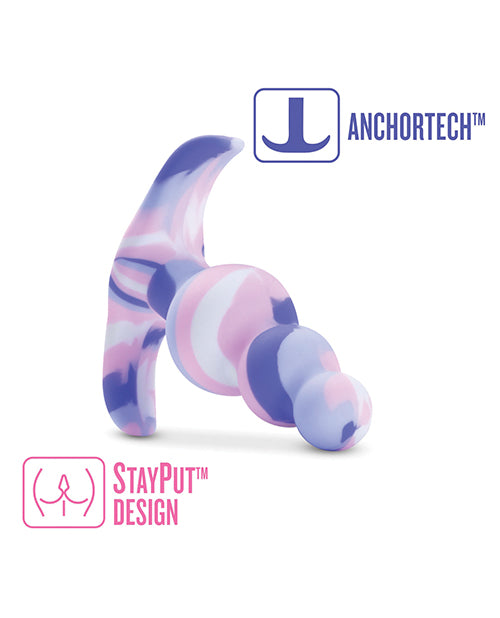 Avant Twilight Silicone Anal Plug — Blue