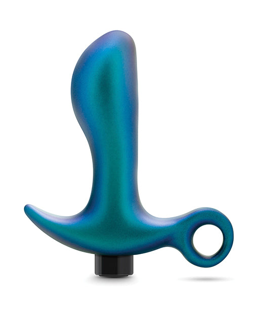 Anal Adventures Matrix Teleportation Plug — Lunar Blue, USB Rechargeable