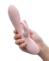 Blush Novelties Morgan Rabbit Vibrator — Pink, Dual-Point Stimulation
