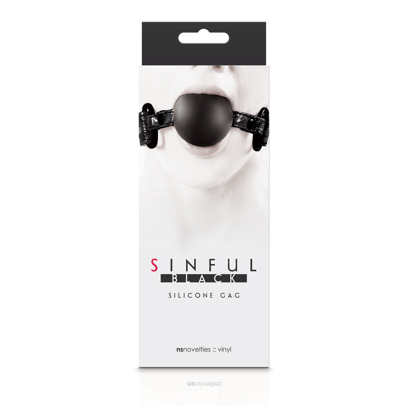 Sinful Silicone Gag by nsnovelties