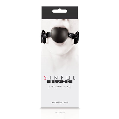 Sinful Silicone Gag by nsnovelties