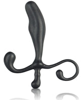 Blue Line C & B 5" Male P-Spot Massager - Black by Blue Line