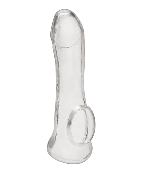 Blue Line C & B 6.25" Transparent Penis Enhancing Sleeve Extension - Clear by Blue Line