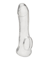 Blue Line C & B 6.25" Transparent Penis Enhancing Sleeve Extension - Clear by Blue Line
