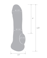 Blue Line C & B 6.25" Transparent Penis Enhancing Sleeve Extension - Clear by Blue Line