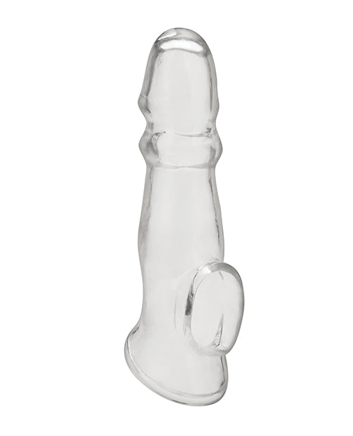 Blue Line C & B 6.75" Girthy Penis Enhancing Sleeve Extension - Clear by Blue Line