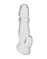 Blue Line C & B 6.75" Girthy Penis Enhancing Sleeve Extension - Clear by Blue Line