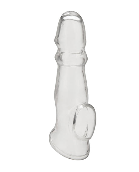 Blue Line C & B 6.75" Girthy Penis Enhancing Sleeve Extension - Clear by Blue Line