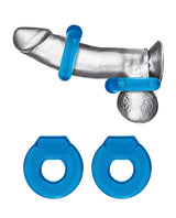 Blue Line C & B Ultra-Stretch Stamina Endurance Ring - Jelly Blue Pack of 2 by Blue Line