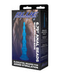 Blue Line C & B 6.75" Anal Beads w/Suction Base - Jelly Blue by Blue Line