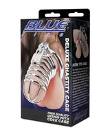 Blue Line Deluxe Chastity Cage - Silver by Blue Line