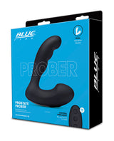 Blue Line Vibrating Prostate Prober w/Remote - Black by Blue Line