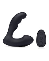 Blue Line Vibrating Prostate Prober w/Remote - Black by Blue Line