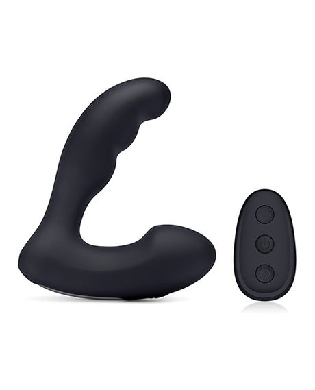 Blue Line Vibrating Prostate Prober w/Remote - Black by Blue Line