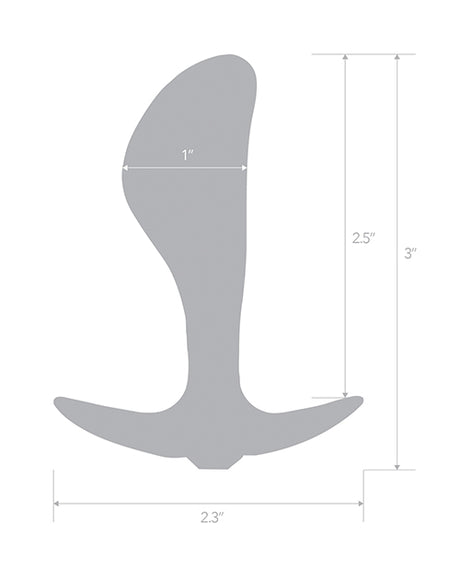 Blue Line 2.5" Stainless Steel Bling Prostate Massager Plug by Blue Line