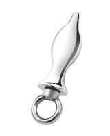Blue Line 2.5" Stainless Steel Metal Tapered Butt Plug With Loop Hardware by Blue Line