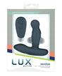 Lux Active Revolve 4.5" Rotating & Vibrating Anal Massager - Dark Blue by Lux Active