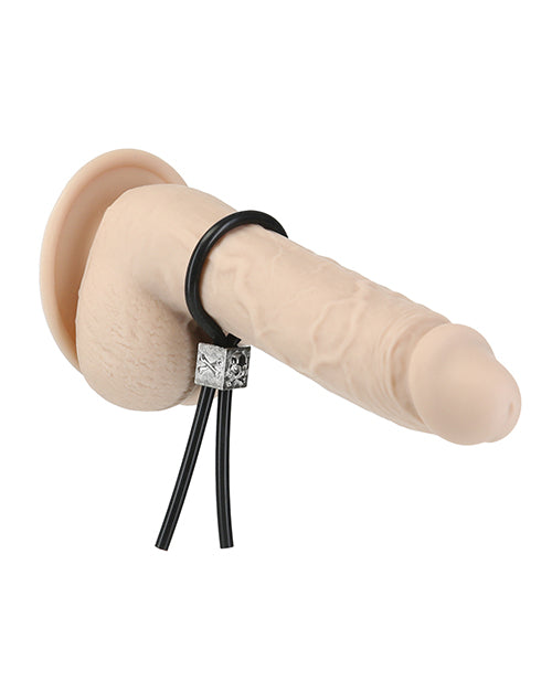 Lux Active Tether Adjustable Cock Tie - Black by Lux Active