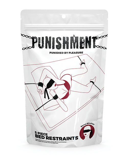 Punishment 5 pc Bed Restraints by Punishment