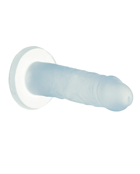 Addiction Blue Lagoon 5.5-inch Silicone Dong with Suction Cup and Bullet
