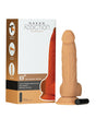 Naked Addiction 8" Dual Density Silicone Dildo - Caramel by Naked Addiction