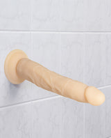 Naked Addiction 9" Dual Density Silicone Dildo - Vanilla by Naked Addiction