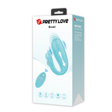 Pretty Love Remi Thrusting Hands-Free Vibrator Aqua