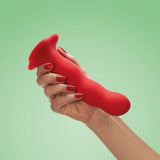 Fun Factory Bouncer Dildo — Rolling Weights & Suction - FN421RD
