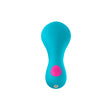 Femme Funn Solia Flat-Tipped Bullet Vibrator — Turquoise, 5" - FF-1055-04