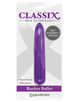 Pipedream Classix Rocket Bullet Vibrator — Purple - PD1961-12