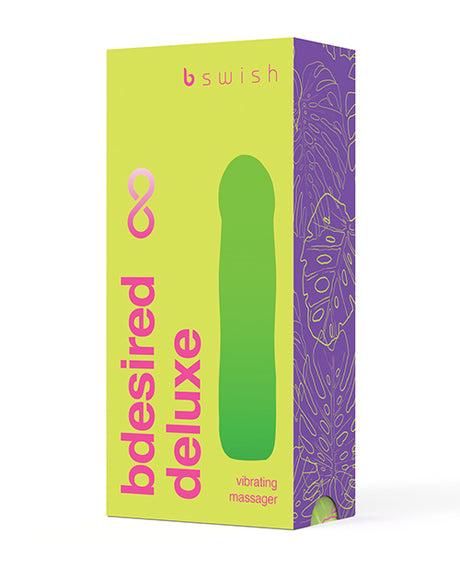 Bdesired Infinite Deluxe Paradise Vibrator - Green by Bdesired