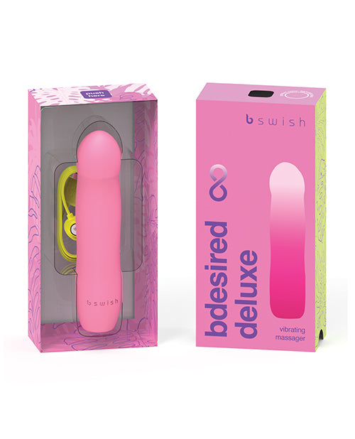 Bdesired Infinite Deluxe Flamingo Vibrator — Pink, USB Rechargeable