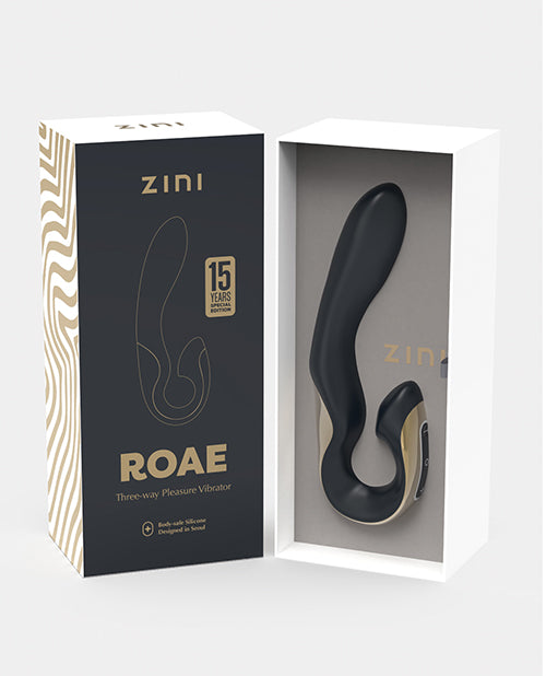 B Swish Zini Roae SE Rabbit Vibrator, Black