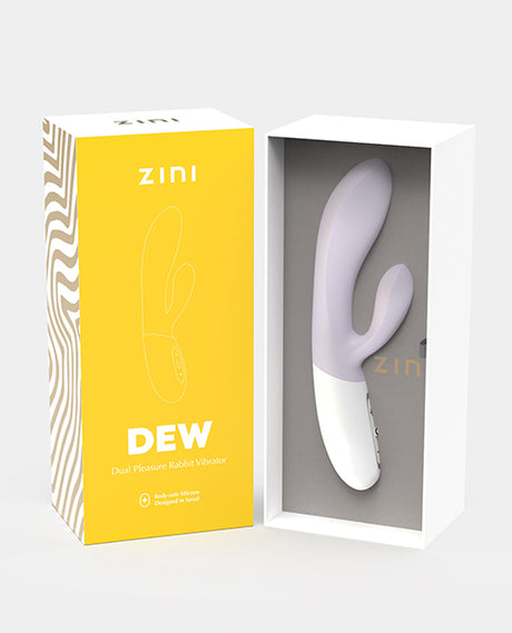 B Swish Zini Dew Dual-Action Rabbit Vibrator — Purple