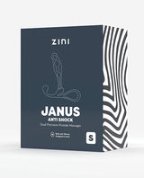 B Swish Zini Janus Anti Shock Prostate Massager, Small — Black